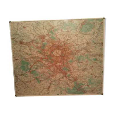 Carte magnétique de - parisienne