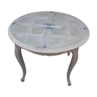 Table d'appoint table - patine