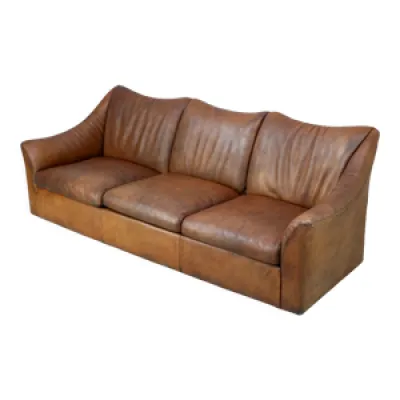 Canapé cuir  mobilier - circa