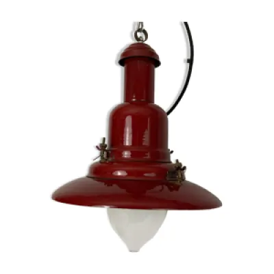 Suspension uccello rouge - lampe