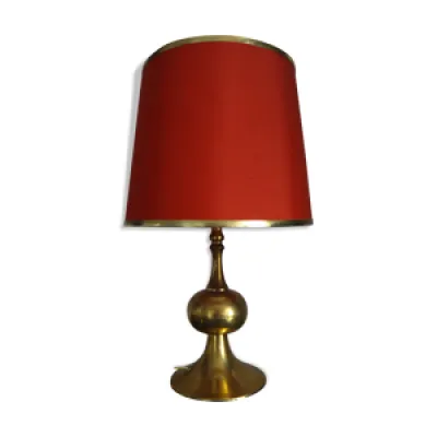 Lampe de table doré - 1970 designer