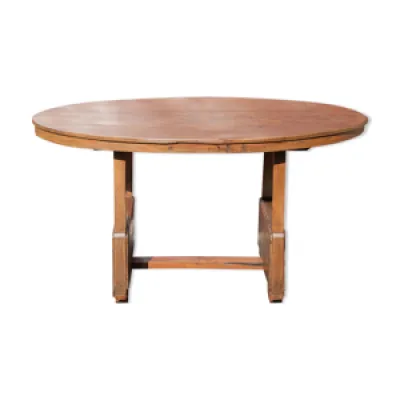 table bois ancienne table - manger
