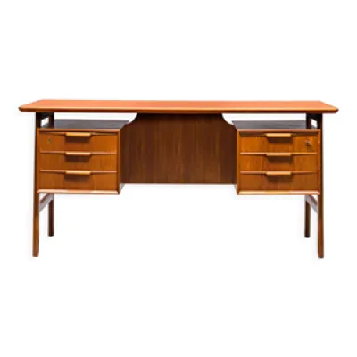Bureau en teck modèle - furniture 1960