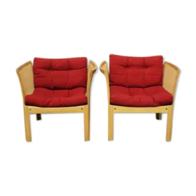 Paire de fauteuils en - silkeborg furniture
