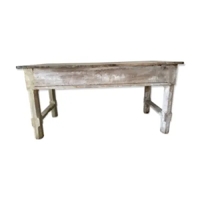 Table campagne - bois blanc