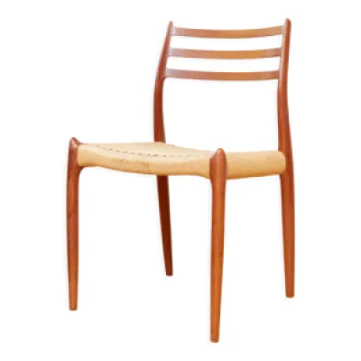 No. 78 teak dining chair by Niels