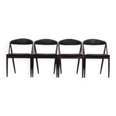 Ensemble de quatre chaises - kai kristiansen design