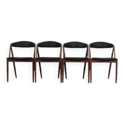 Ensemble de quatre chaises - kai kristiansen design