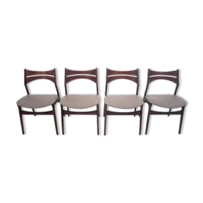 chaises, design danois, - 1960