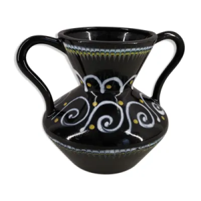 Vase en céramique signé - 50 forme