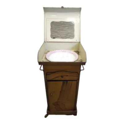 Meuble de toilette ancien, - cabinet