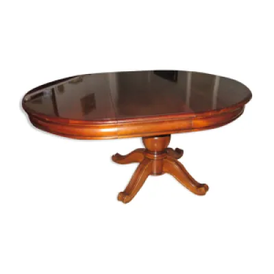 Table diamètre en bois - massif