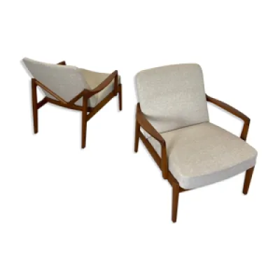 Paire de fauteuils danois - 1950