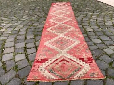 Herki runner rug, hallway - oushak
