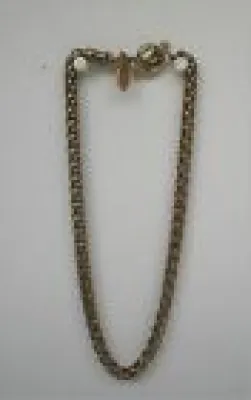 Collier maille palmier