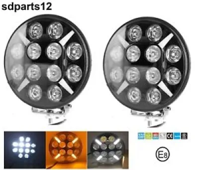 2x 12-24V LED 120W Phares