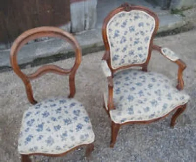 Lot 2 anciens fauteuil - armchair