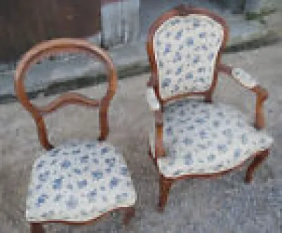 Lot 2 anciens fauteuil - armchair