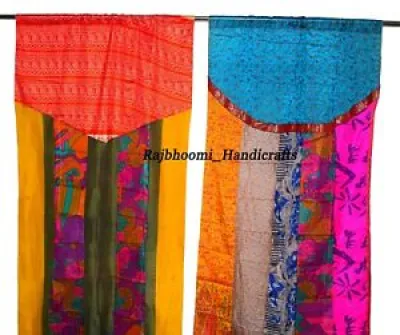 Indien Vieux Sari patchwork