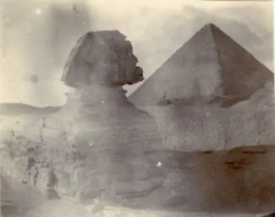 Egypt, The Sphinx and - pyramid