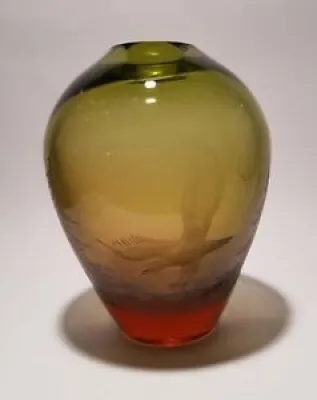 Vase vase en verre wmf - erich jachmann