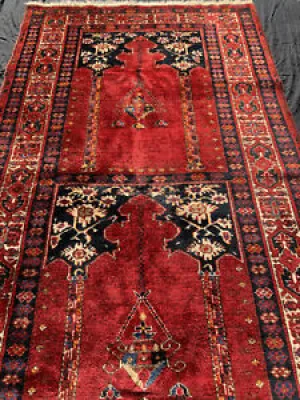 Antique tapis prière - ersari