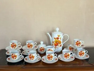 Service à café  Porcelaine - bavaria