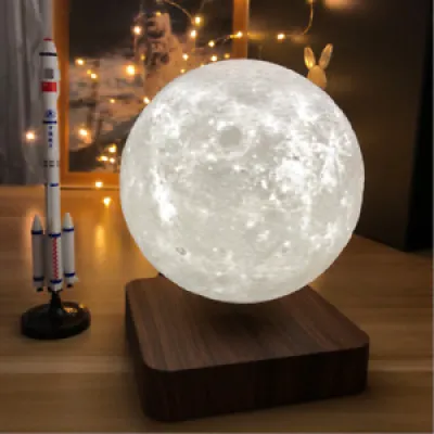 Impression 3D lampe lune - flottante