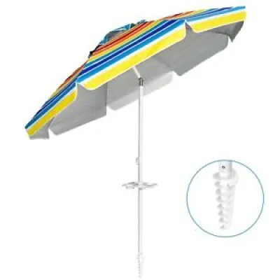 Parasol Portable De Plage - inclinable
