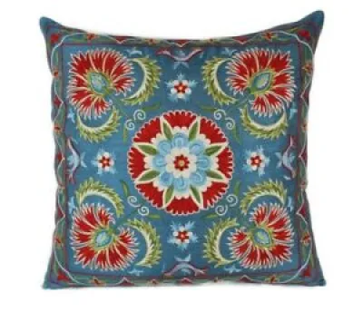 Silk Hand-Embroidered - pillow