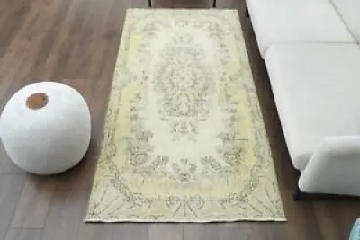 3.7x7.3 ft, VINTAGE NEUTRAL - turkish rug