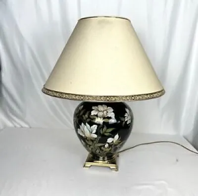 Importante lampe en porcelaine - drimmer