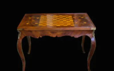 Table à jeu Louis XV,