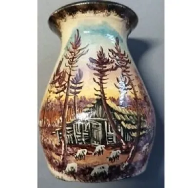 Ancien Vase Terre Cuite - basque