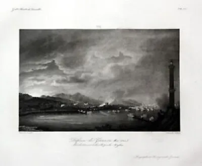Env. 1840 Gênes Genova Veduta