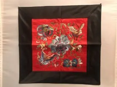 Antique Chinese Silk - butterfly