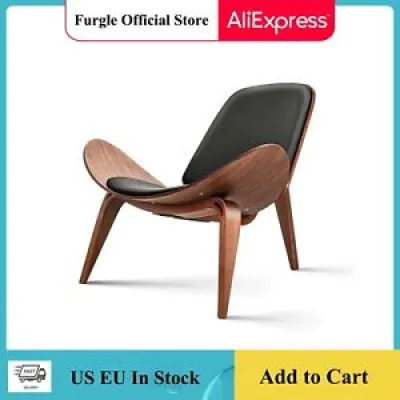 Three-Legged Shell Chair - living