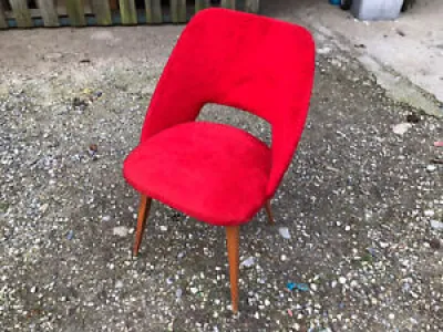 Ancienne chaise moumoute