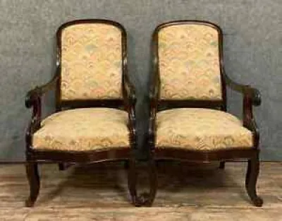 Magnifique paire de fauteuils - 1850