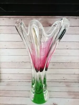 Vase en verre art vintage - hospodka