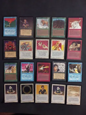 Lot 20 Beta Cards mint - magic