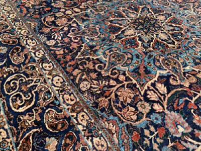 Fine antique tapis persan - kerman lavar