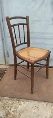 Chaise bistrot bois tourné