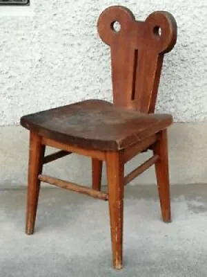 Chaise chalet art déco