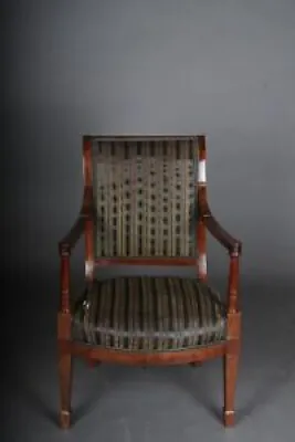Ancien fauteuil Empire, - poils