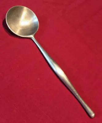7 Round Bowl Soup Spoon - steel norway