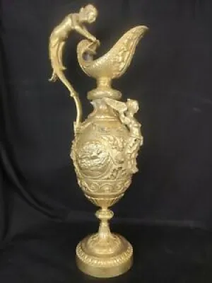 Aiguière bronze doré, - pitcher