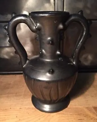 Vase Céramique Noir - artisan