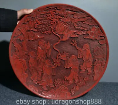 14.2Old Chinese Lacquerware - circle