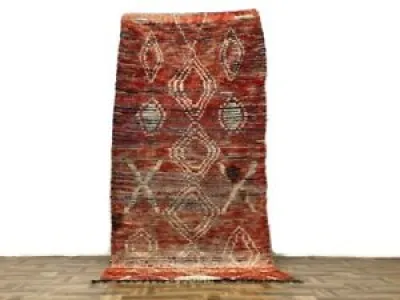 Authentic Handmade Rug, - ourain